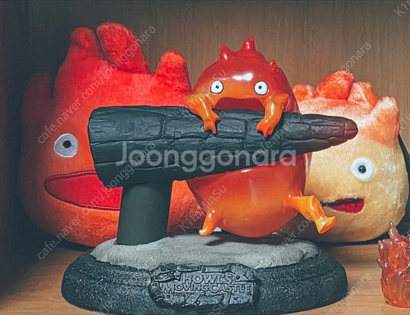 지브리 하울성 캘시퍼 라이트업 피규어--0