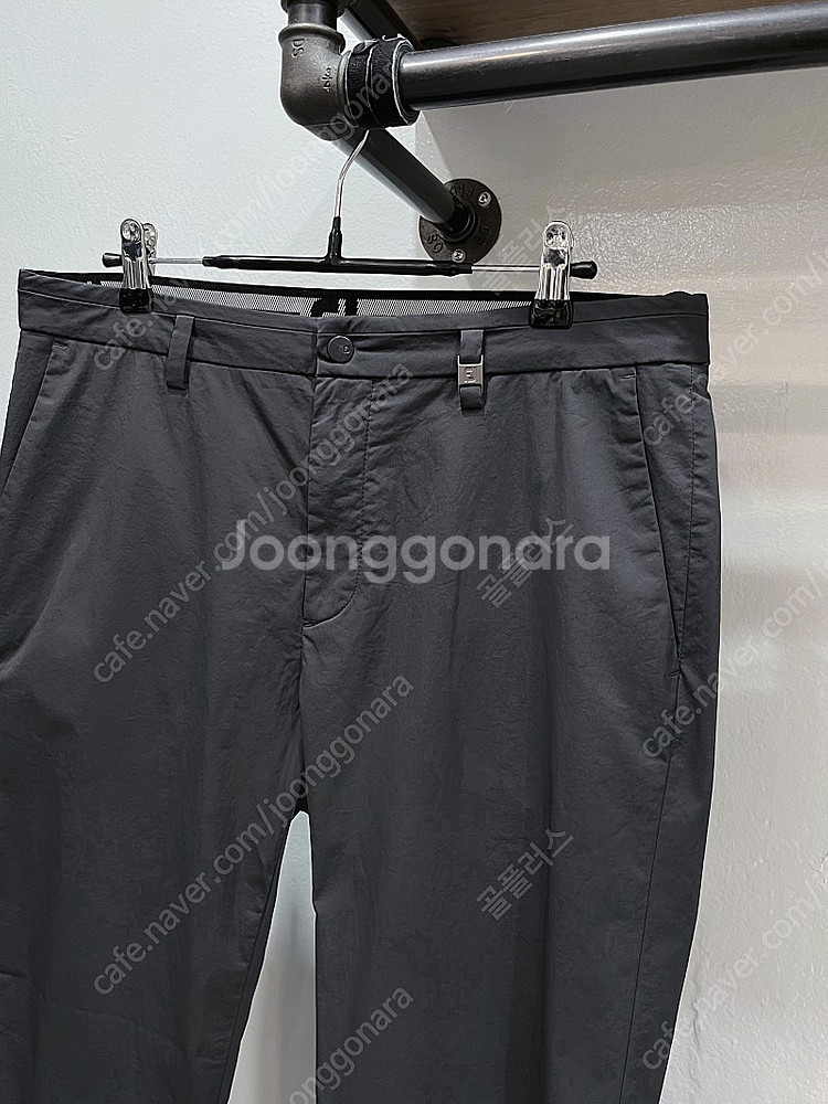 (33) 풋조이 차콜그레이 밑단 언발 여름 남성 골프스...--0