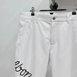 (34) 말본 화이트 레터링 춘하용 남성 골프스판바지