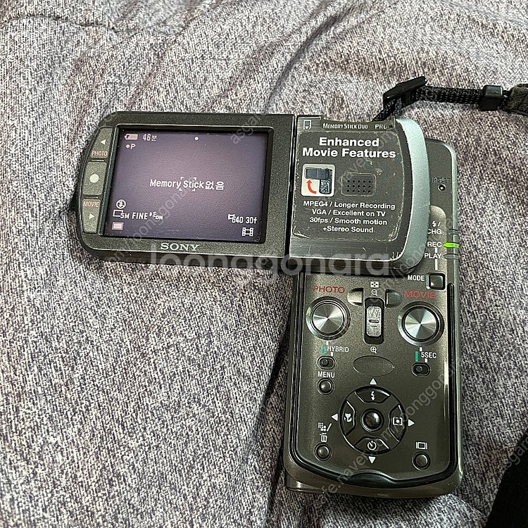 정품 소니 DSC-M1 실버 디지털카메라 캠코더 디카 ...--2