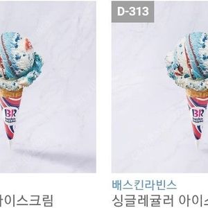 베스킨라빈스 싱글레귤러----> 3000원 (2장보유)