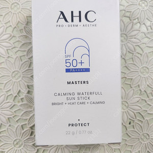 AHC 진정 선스틱 새상품 1만원