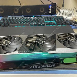 ZOTAC 조텍 GAMING 지포스 RTX 3080 Ti 검은 호랑이 기념판 D6X 12GB