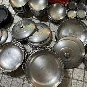 업소용전골냄비/ 찜기/ 냉면용기 /업소용 스텐레스용기 /뚝배기받침