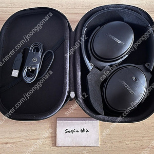 서울-BOSE(보스)QC35 II(블랙).소니 WH-1000MX5 플래티넘 실버.에어팟 1세대 프로(스벅 케이스)