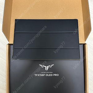 한성컴퓨터 TFX156F OLED PRO 휴대용 모니터