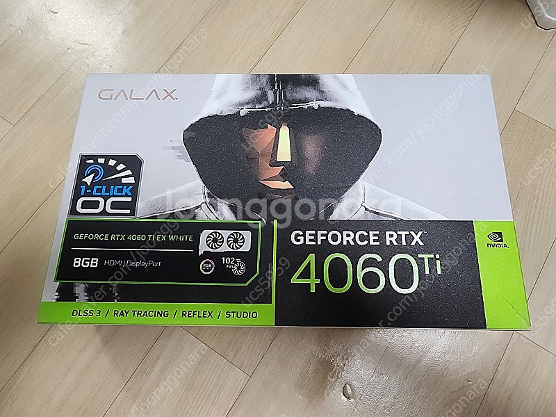 갤럭시 RTX4060TI EX WHITE 를 판매합니다--3