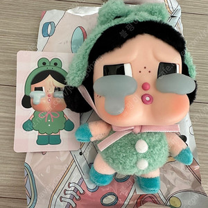 팝마트 크라이베이비 어게인 키링 개구리 (라부부,표범냥이, 몬치치 스컬판다 작은별