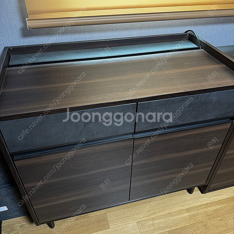 한샘 바흐 콘솔장 수납장 팔아요--1