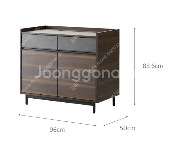한샘 바흐 콘솔장 수납장 팔아요--4