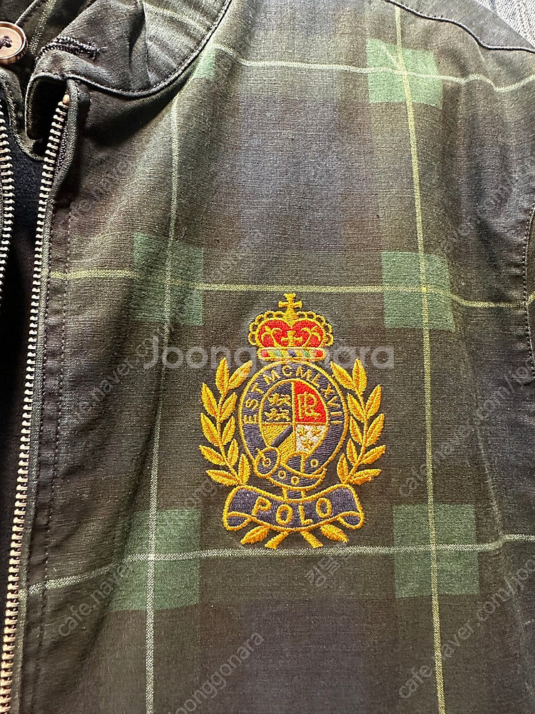 폴로 블랙와치 자켓 S--2