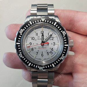 마라톤 GSAR Artic 흰판 41mm 오토매틱 시계 판매