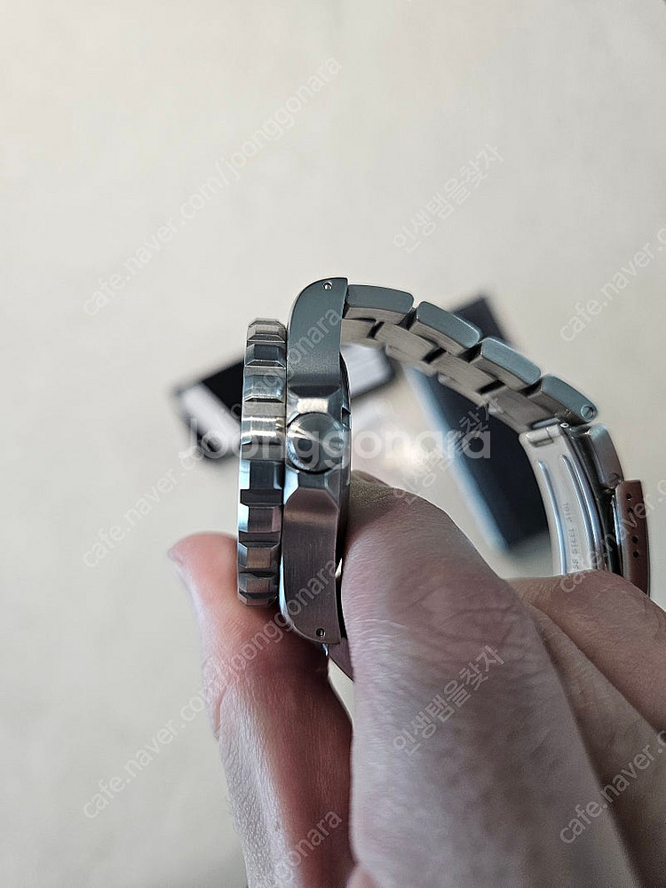 마라톤 GSAR Artic 흰판 41mm 오토매틱 시계...--3