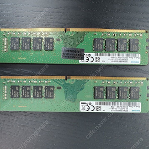 삼성 ddr4 8g램 2개 총16g