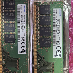 새제품#삼성전자 DDR4-3200 16G 2개일괄