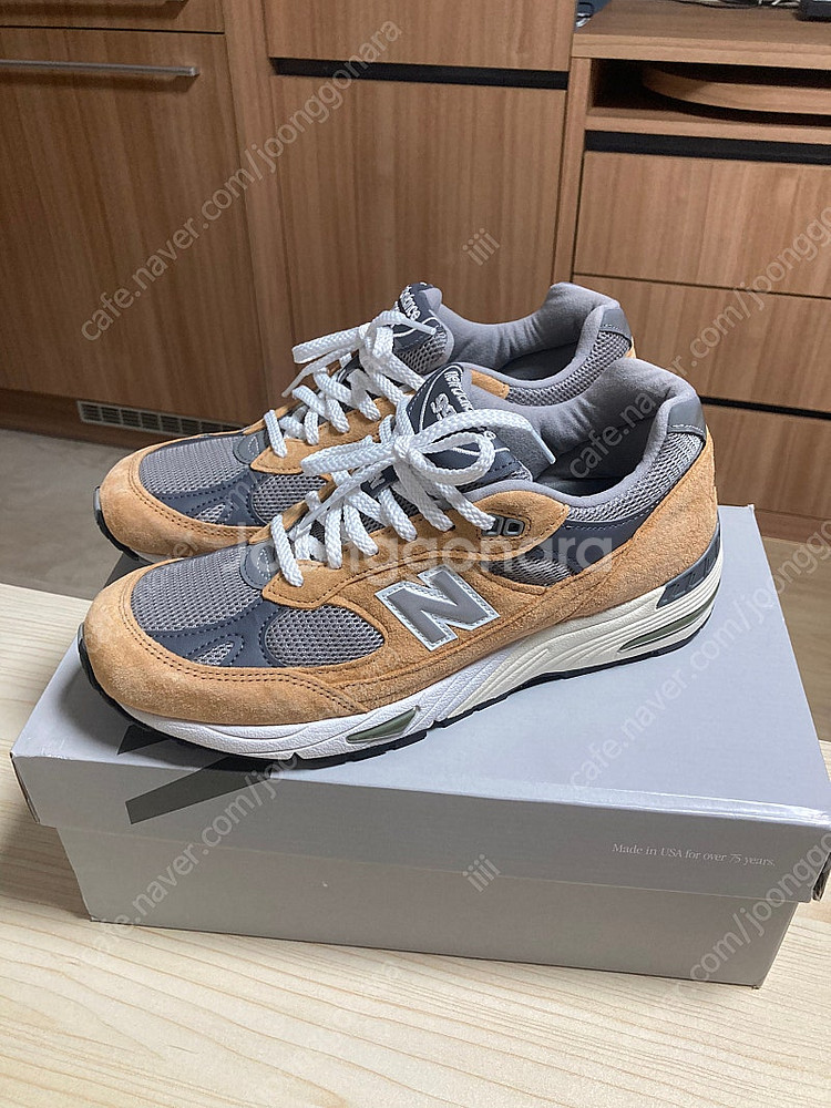 뉴발란스 991 UK 탄 그레이 265 사이즈. 990...--0