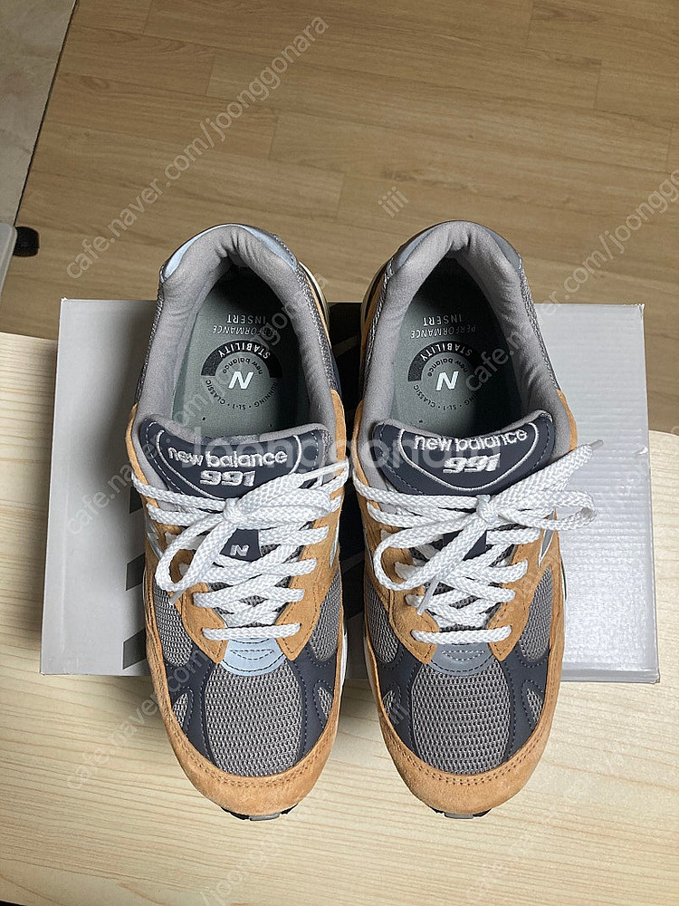 뉴발란스 991 UK 탄 그레이 265 사이즈. 990...--2