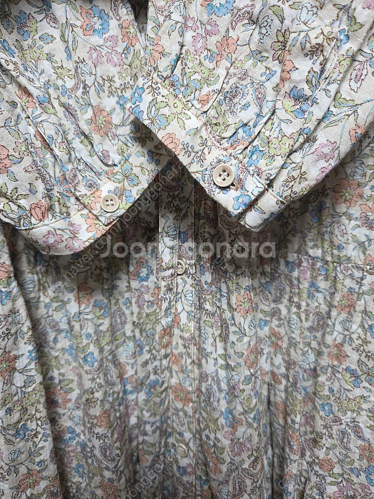 써스데이아일랜드 셔츠카라 원피스(T242MOP138W)--3