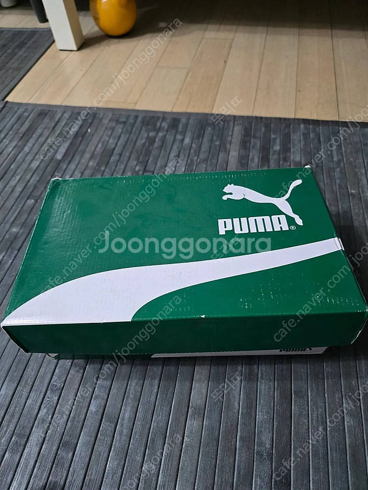 푸마 스웨이드 플랫폼 퍼플로즈 새상품 220mm--3