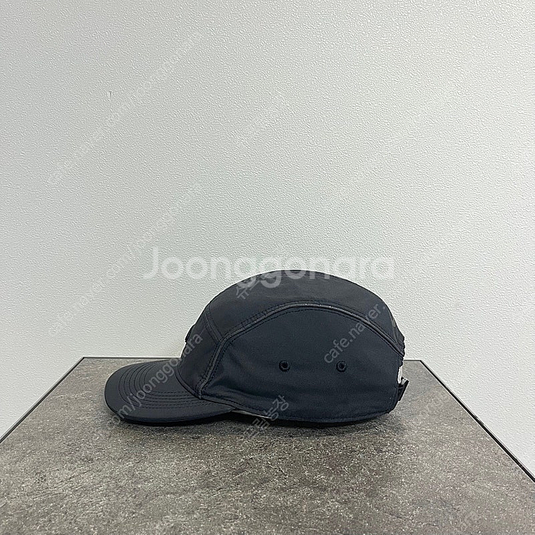 슈프림 22FW 워시드 데님 레드 박스로고 캠프캡 모자--1