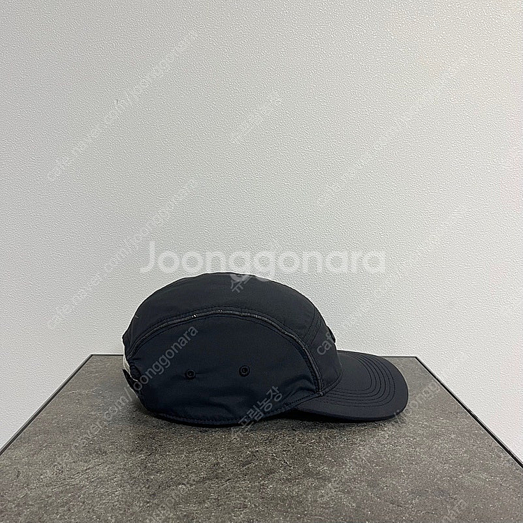 슈프림 22FW 워시드 데님 레드 박스로고 캠프캡 모자--2