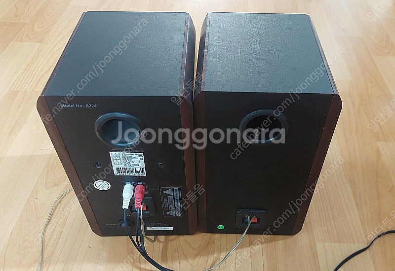 캔스톤 F&D R224 스피커 2만--1