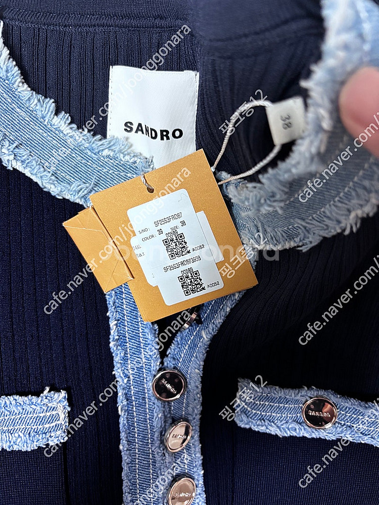 25ss 산드로 데님 원피스--2