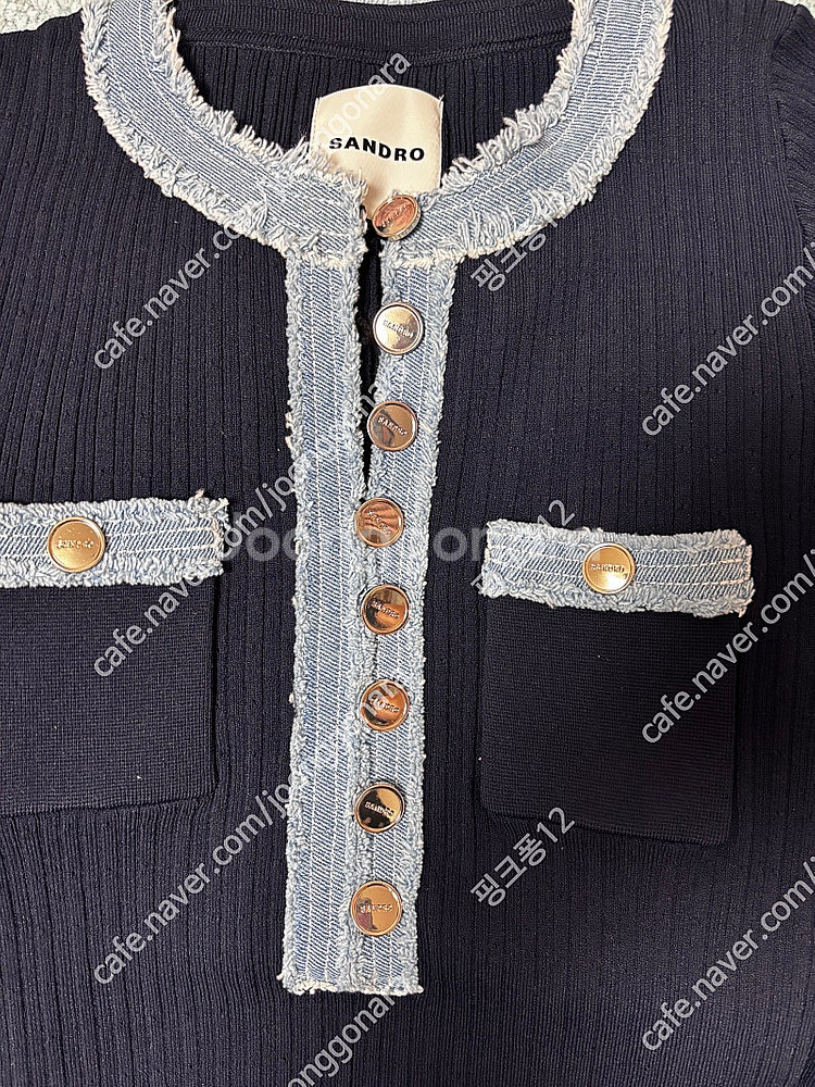 25ss 산드로 데님 원피스--3