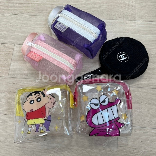 샤넬 동전 파우치, 다이소 파우치--0