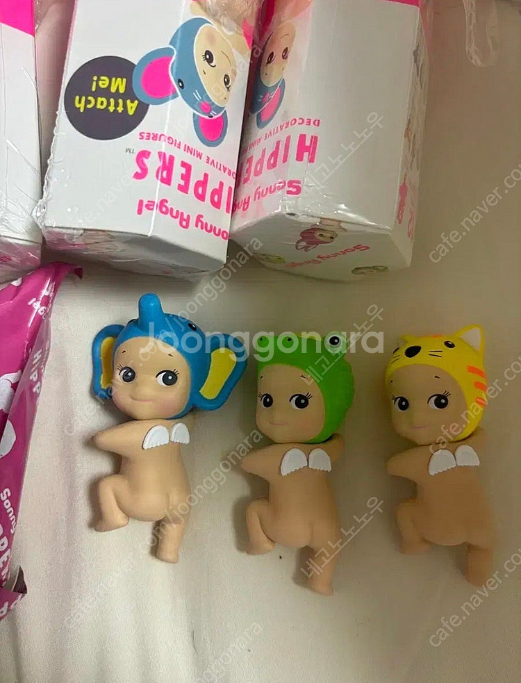 (단순개봉) 소니엔젤 루킹백 고양이, 코끼리,악어--0