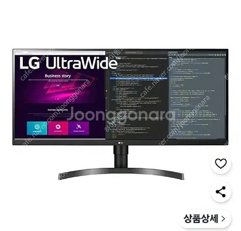 LG WQHD 울트라 와이드 모니터34WN750--0