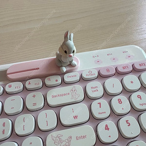 디즈니 무선 블루투스 키보드 동글이 피씨용