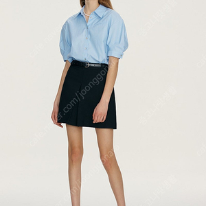 앤유 (ANDYOU) - MAILI A-line skirt (Black/사이즈 1(55))