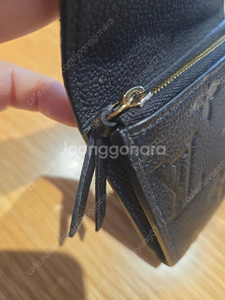 루이비통 로잘리 코인퍼스 블랙--3