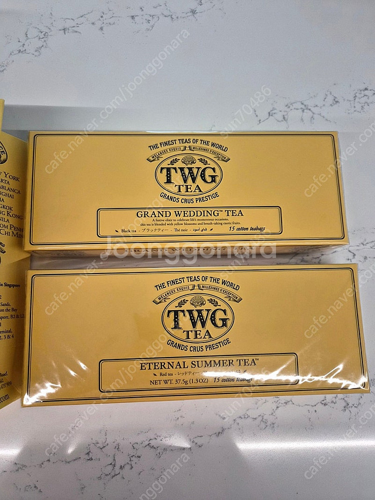 TWG 웨딩 & 썸머 티--1