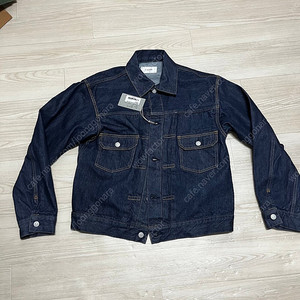 새상품) 시오타 더블 포켓 2세대 데님 자켓 원워시 42