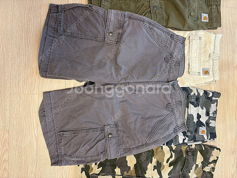 칼하트 카고 반바지 5개 일괄 5만원--1