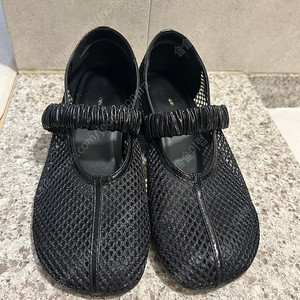 오르 바비삭서 라운드 슈즈 블랙 225 굽3cm