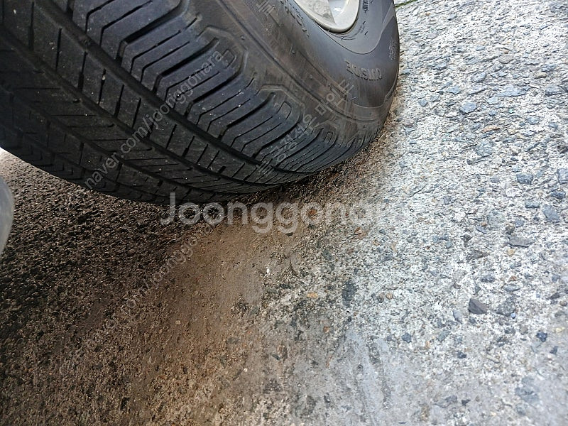 모하비 18인치 순정 크롬 휠타이어 판매나 교환해봅니다...--2