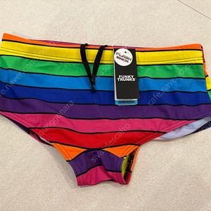 Funky Trunks rainbow racer trunk 펑키타 레인보우 숏사각 Men’s 32