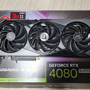 MSI RTX4080 super 게이밍 x 슬림 팝니다