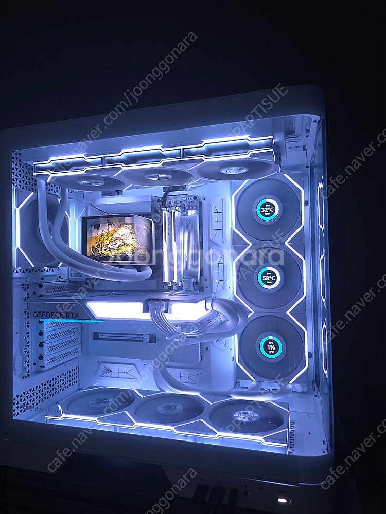 9950x3d , 5080넵튠 선없는 화이트 데스크탑세...--5