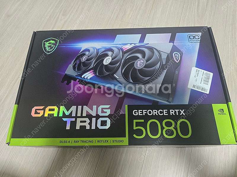 msi rtx 5080 trio 트리오--0
