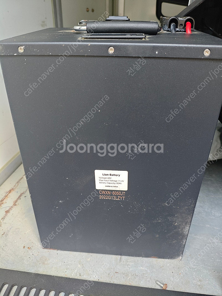 전동스쿠터 스톰GT 60v 50a 배터리 팝니다. 셀벨...--1