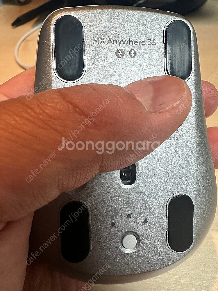 로지텍 mx keys mini화이트 + mx anywh...--5