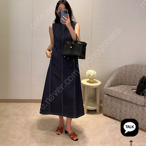 썸제이 데님 원피스 새상품