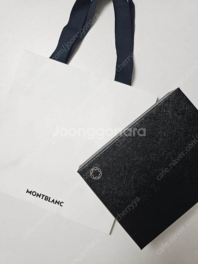 몽블랑 지갑 블랙 카드 홀더 6cc--0