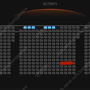 L열 중블 두자리) 귀멸의 칼날 cgv 용산 23일 (토) 16:15