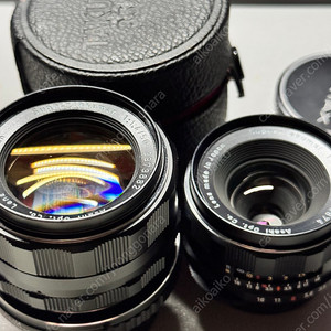 슈퍼타쿠마 50mm f1.4 50.4 팝니다. m42-lm 어댑터 포함
