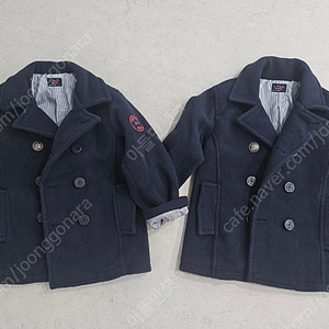 남아 아들 쌍둥이 120사이즈 코트 2벌